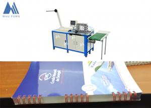 Buy cheap China Semi Auto Twin Loop Wire Binding Machine For Notebook Wire Binding MF-SDM520 product