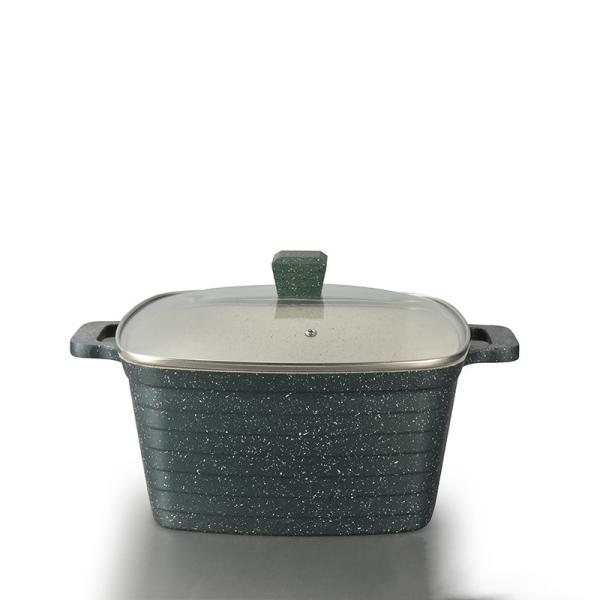 High Quality Aluminum Non Stick Cooking Pot And Pans Set Kitchen Soup Pot Stock Pot Set Cookware Sets