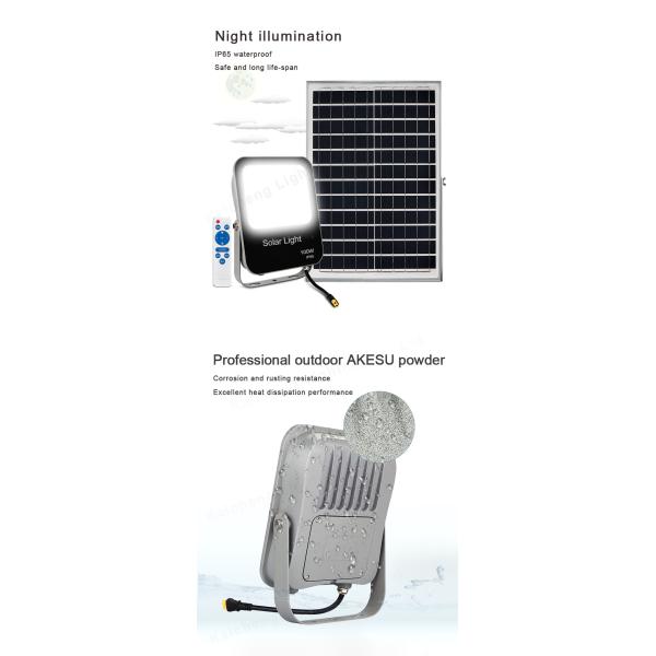 3 Year Warranty 100watt Solar Landscape Flood Lights