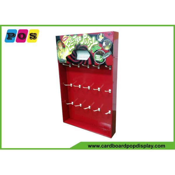 Portable Promotional Pegboard Display Stand , LCD Screen Hook Display Stand SK023