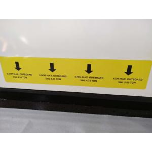 Crane Loading Deck 5000kg Compact Resistant In Building Site MLP2200