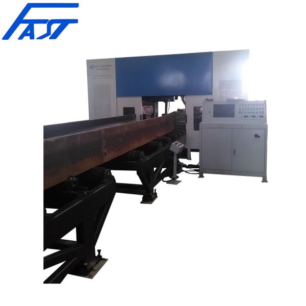 Powerful 3-Spindle CNC H-Beam Drilling Machine For Steel Structure Model SWZ1250-3 Exported To Tunisia