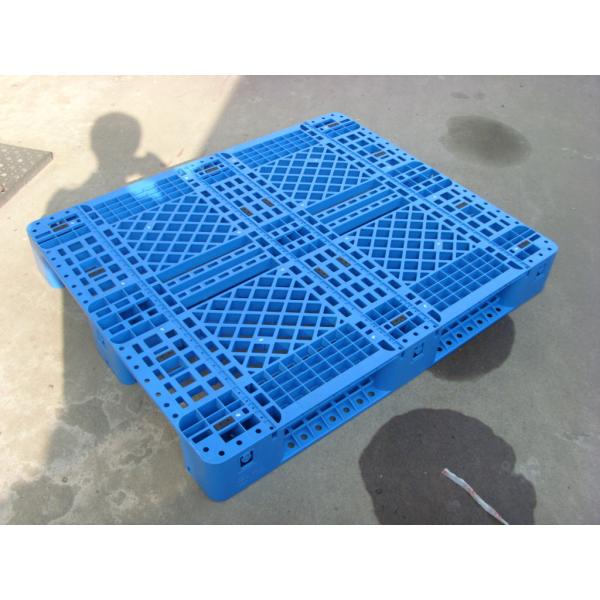 1200x1000x150mm Euro Racking Plastic Pallets Euro 2T Static Load 1T Dynamic Load