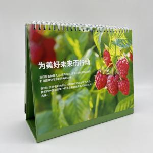 Buy cheap Monthly Calendar Printing Services Offset Printing Custom Standing Desk Calendar product