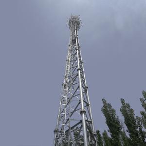 China 3 Leg Galvanized Telecommunication Steel Tower on sale