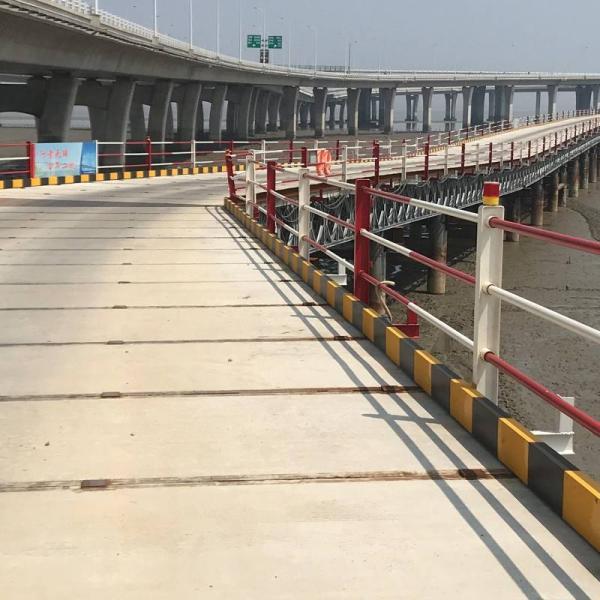 Steel Emergency Modular Bridge Light Steel Pre Fab Bridge 7.35m 10.5m