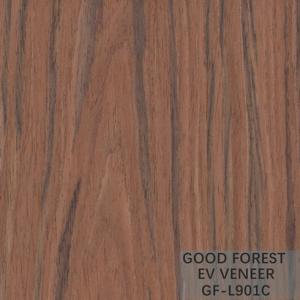 Engineered Custom Padauk Wood Veneer Decorative Reconstituted