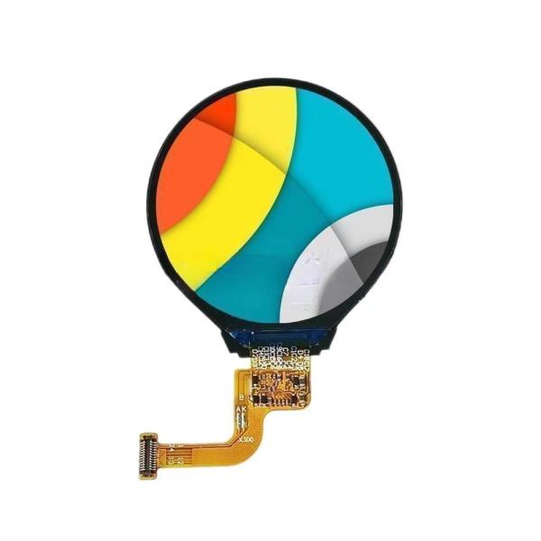 1.5 Inch Circular TFT Display , 320x320 24PINS MIPI, 350cd/M2 Circle LCD Display