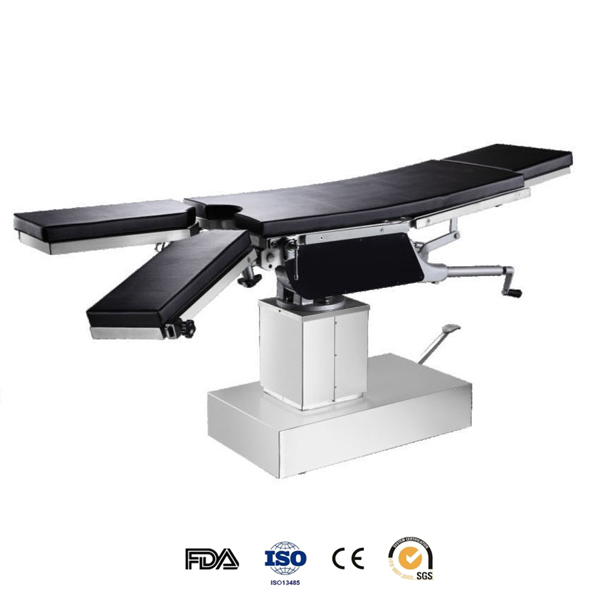 Patient Mechanical Hydraulic Operation Table With Memory Foam Compact Structure