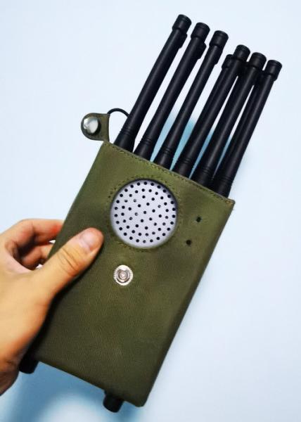 Quality High Power 12CH Cell Phone Signal Jammer GPS WIFI 20 Meters Radius Signal Blocker for sale