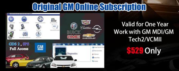 Original GM Online Subscription for One Year 