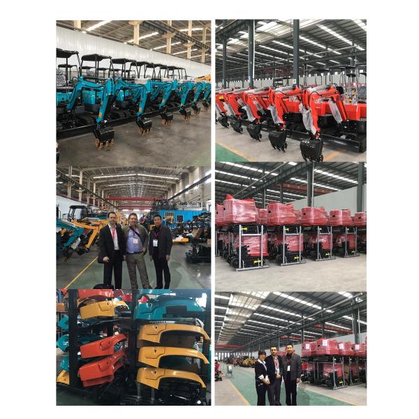 Small Scale CE/EPA 1.5 Ton Mini Excavator For Road Construction Support OEM