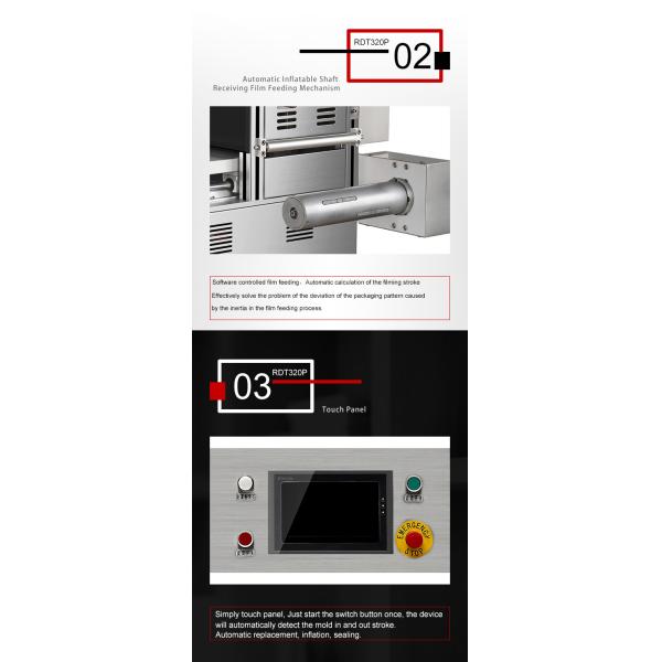 Vertical Display Modified Atmosphere Packaging Machine Minipack Vacuum Sealer