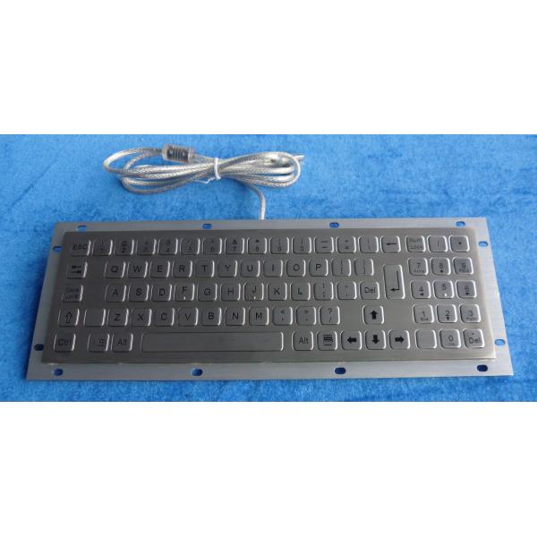 79 keys Short Stroke IP65 stainless steel water resistant keyboard with numeric keypad