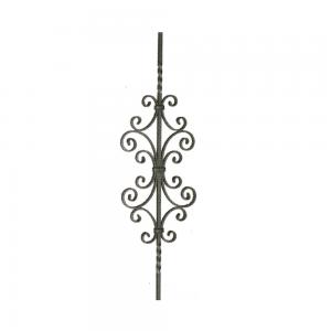 Buy cheap Wrought Iron Picket / Wrought iron baluster/ Wrought iron ornament / Wrought iron flower p product