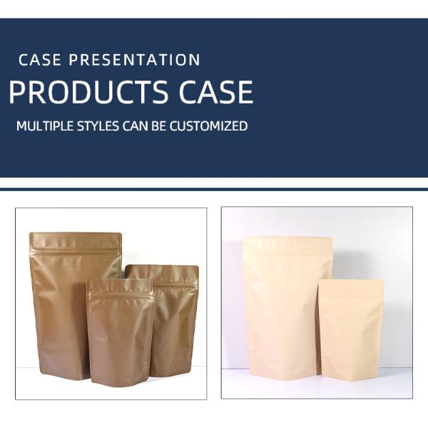 Premium Barrier Protection Customizable Stand-Up Bags For Long-Lasting Food Quality
