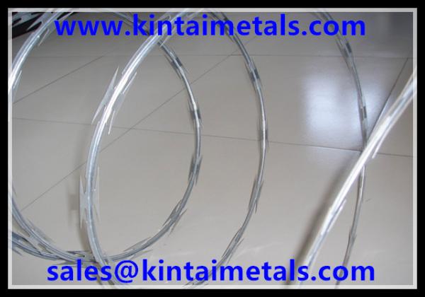 Quality Hot dipped galvanized concertina wire CBT-65 for sale