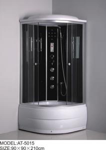 Buy cheap 35cm Tray single sliding door quadrant shower enclosures 3 Back Panels product
