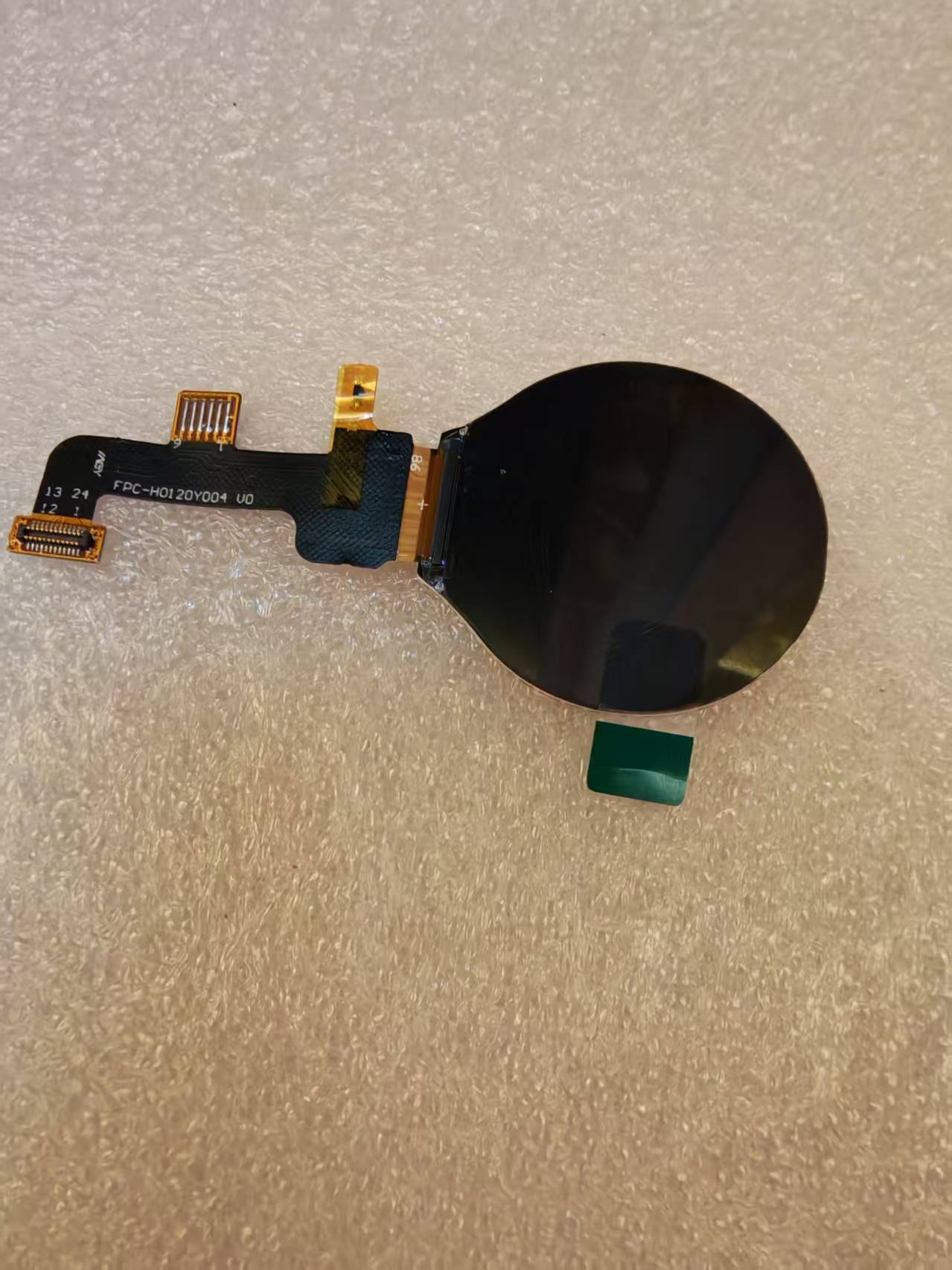 1.2 Inch Round TFT Display 240x240 Resolution MCU Interface Driving IC NV3002B 400C/D brightness