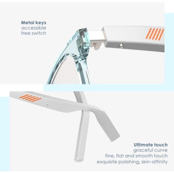 TR90 IPX67 UV Ray Protection Smart Polarized Glasses Open Ear Headphones