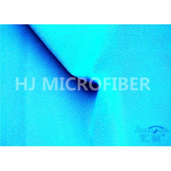 Blue Polyester Flexible Loop Fabric For Clothing And Bag Adhering