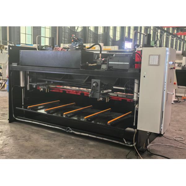 Dutch DELEM Hydraulic Guillotine Shearing Machine Plate Processing With Backguage Pneumatic Support