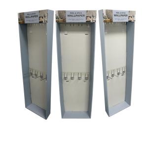 Custom Display Box Cardboard Point Display With Metal Hanger Hook