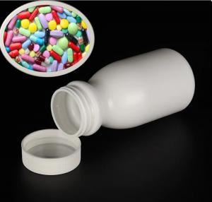 Buy cheap 50ml 120ml 150ml white PE Plastic Health Care Medical Bottle Tablet Bottle Child Proof Cap Drug empty Medicine bottle product