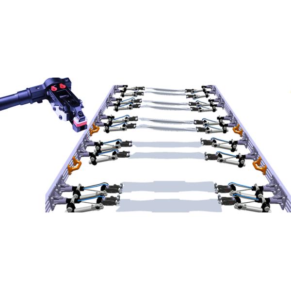 Auto Powerful Eoat Gripper , End Of Arm Tooling For Holding Metal Stamps