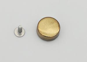 Buy cheap Round Golden Decorative Rivets For Metal , Elegant Style Pop Rivet Kit product