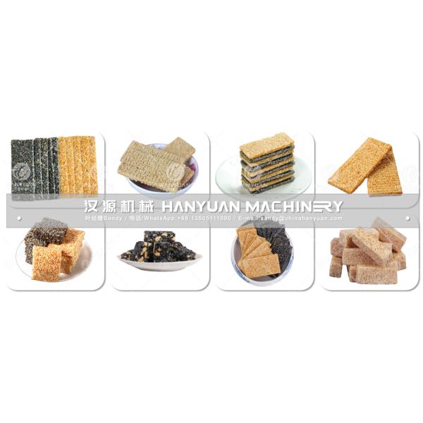 Sesame Candy Bar Production Line Nut Bar Making Machine