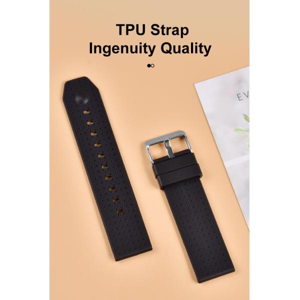 Quick Release 22mm Soft Silicone Watch Band Strap ODM Watch Strap