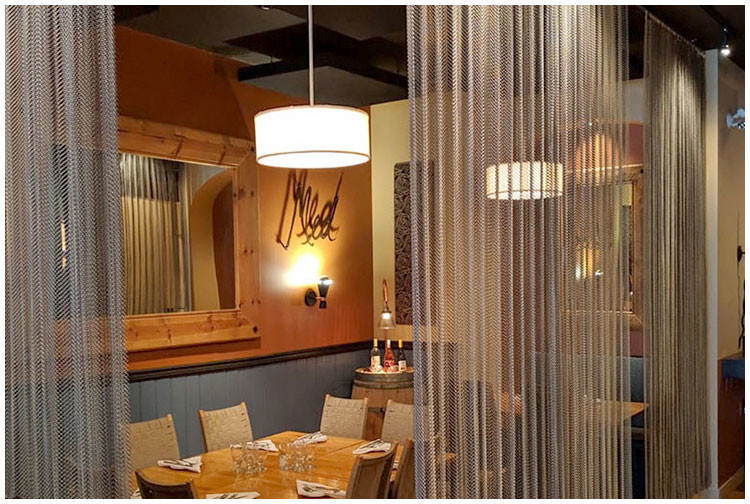 Custom Steel Metal Curtain for Balconies and Partitions 100cm Width