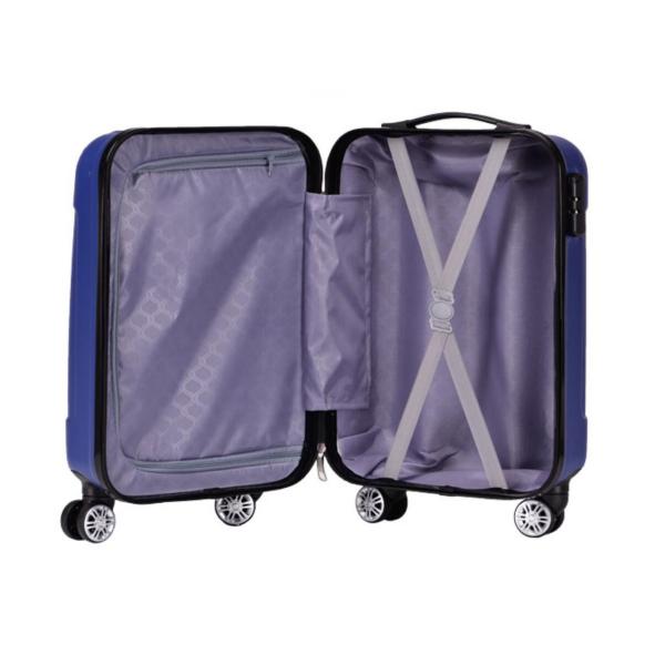 28'' Silver OEM 190d Four Wheel Cabin Suitcase