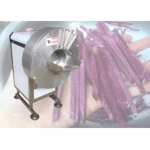 Mustard Shredding Vegetable Processing Machine Kohlrabi Strip Cutting Equipment