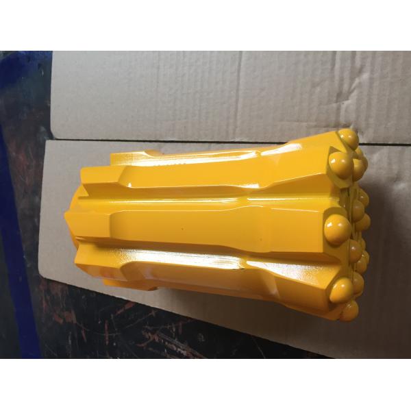 Hard Rock Drilling Tools Threaded Drill Bit 115mm / 127mm Diameter For Mining