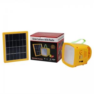 Buy cheap Mobile Solar Charger Portable Solar Energy FM Lantern Radio Off Grid Mini Camping Lamp Rechargeable Phone Charger product