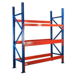 Buy cheap 6000kg 3500mm Pallet Racking Shelf Industrial Shelving For Pallets Q235 Steel product