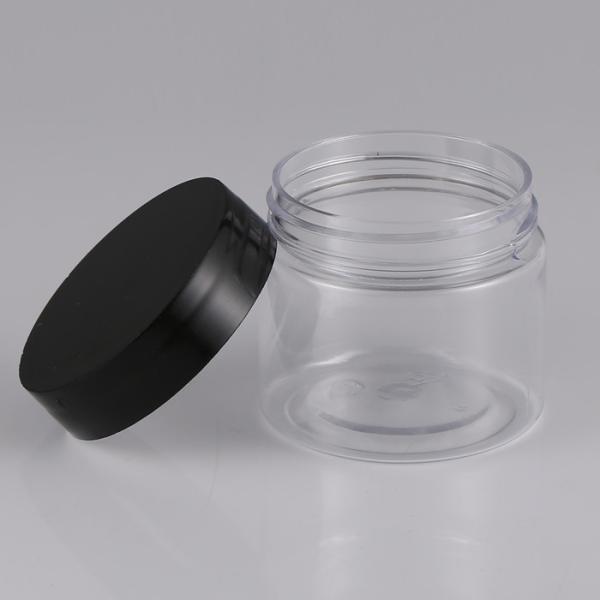 100ml 150ml Clear Food Storage Containers HDPE Plastic Airtight Storage Jars