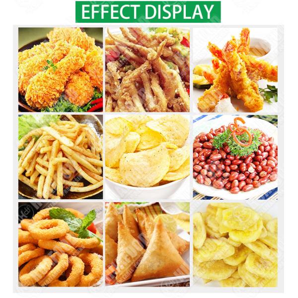 Auto Commerical Deep Fryer With Stirring 304 Stainless Steel Materialpotato Fryer Machine