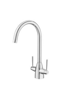 Buy cheap Easy Install Kitchen Mixer Faucet Brass Chrome easy operate product