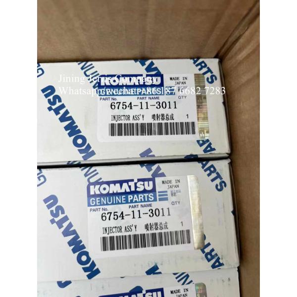 6754-11-3011 Fuel Injector Excavator Parts PC200-8 PC220-8 6D107 Engine Injector 6754-11-3011 0445120231