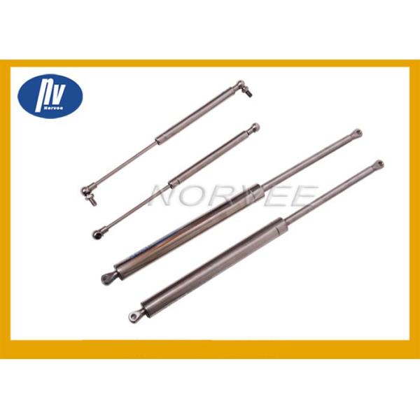 White Stainless Steel Gas Struts No Noise / Smooth Operation For Auto Forklift