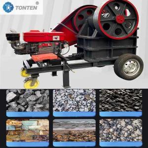 Granite Stone Jaw Crusher Machine Diesel Jaw Crusher PE 250x400