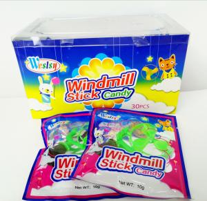 Buy cheap Windmill Shape Hard Novelty Candy Toys With Multi Fruit Flavor product