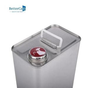 4L F Style Decorating Paint Can Empty Silver Paint Cans With Screw Top