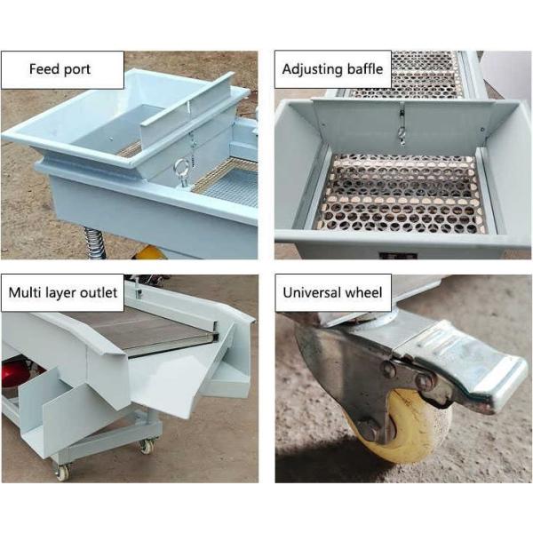 Industrial River Sand Screen Mine Sand Linear Vibrating Screen Machine