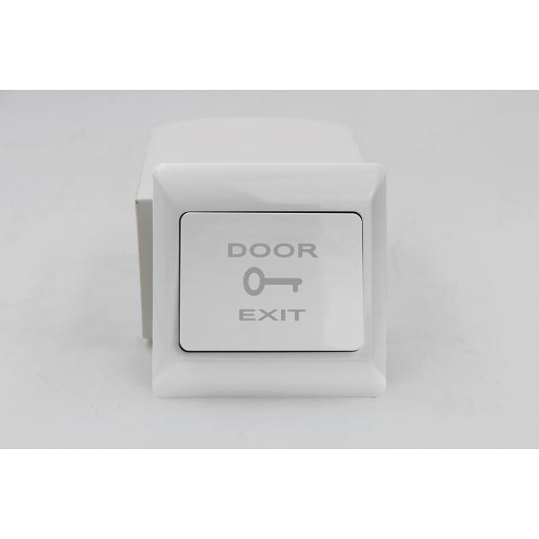 Fireproof PVC Door Exit Push Button NO NC COM Plastic Series Back Box Optional