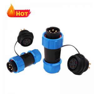 Buy cheap Rigoal Waterproof Power Connector SP11 SP13 SP17 SP21 SP29 2 - 26 Pin Connector product