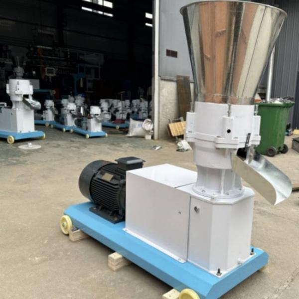 Automatic Lubrication System Pellet Mill Machine with Customized Voltage